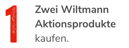 Zwei Wiltmann Aktionsprodukte kaufen.